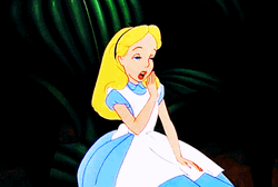 Alice In Wonderland Yawning GIF