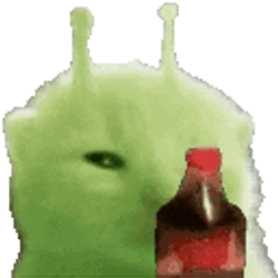 Alien Cat Sosa Shake GIF