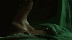 Alien Chestburster Crawling Inside Neck GIF
