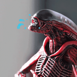 Alien Chestburster Gaping Mouth GIF