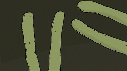 Alien Fingers Got Skinned Like Hotdog GIF