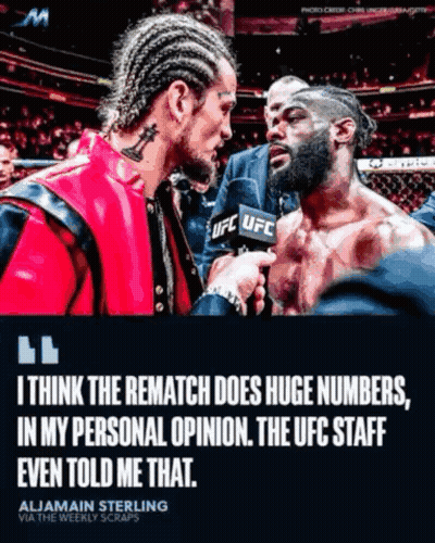 Alijamain Sterling Rematch Huge Numbers GIF