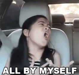 All Alone In The Car Niana Guerrero GIF