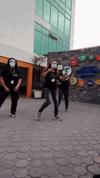 All Black 611 Dancing  GIF