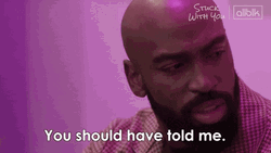 All Black Guy Scolding  GIF