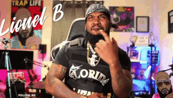 All Black Lionel B Turn It Up GIF