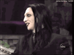 All Black Marilyn Manson Grunge Look