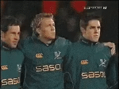 All Black Saso Haka Rugby Dance GIF