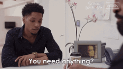 All Black You Need Anything GIF