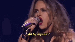 All By Myself American Grit Edition GIF