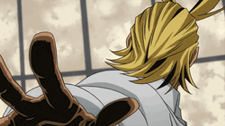 All Might Hero Academia Peace GIF