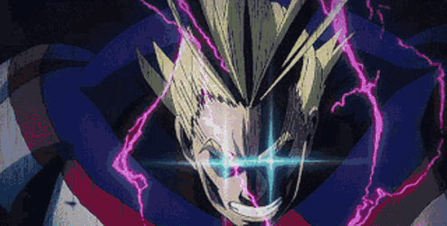 All Might Scream GIF