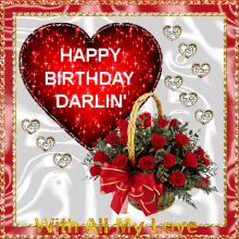 All My Love Happy Birthday Husband GIF