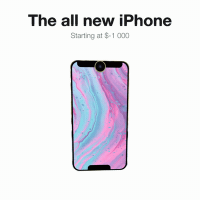 All New IPhone $1,000 GIF
