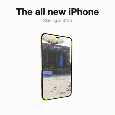 All New IPhone Starting At $725 GIF