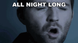 All Night Long Josh Turner Singing GIF