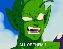 All Of Them Piccolo Dragon Ball Z GIF