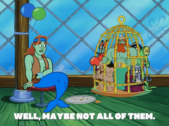 All Of Them Queen Amphitrite SpongeBob GIF