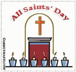 All Saints Day Cross GIF