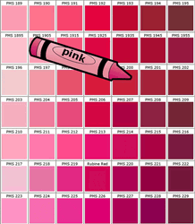 All Shades Of Pink Coloring GIF