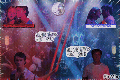 All The Things She Said Collage GIF