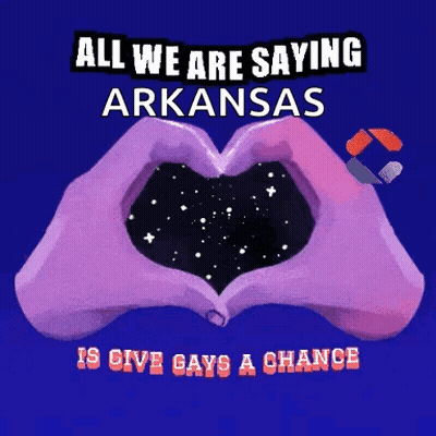 All We Are Saying Arkansas Poster GIF