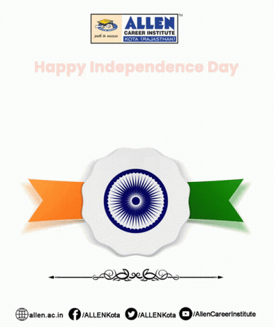 Allen Career Institute Happy Independence Day Blissful Raksha Bandhan Poster GIF