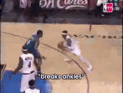Allen Iverson Breaks Ankles GIF