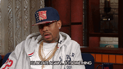 Allen Iverson Late Again Practice GIF