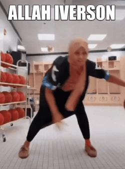 Allen Iverson Practice GIF