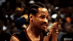 Allen Iverson Practice Happy Clapping GIF