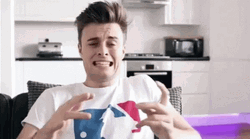 Allergies Sneezing Off Couch GIF