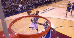 Alley Oop Lebron James Basketball GIF