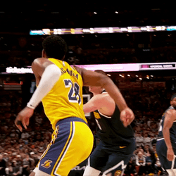 Alley Oop Rui Hachimura NBA Play Offs GIF
