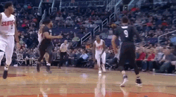 Alley Oop Slam Dunk Phoenix Suns GIF