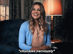 Allison McRoberts Nervous Laugh GIF