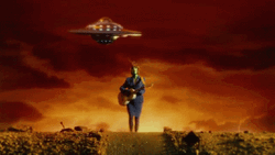 Allison Ponthier Cowboy Ufo Flying GIF