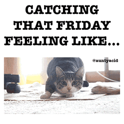 Almost Friday Feeling Like Shaquille Wiggling GIF
