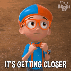 Almost There Excited Blippi Wonders GIF