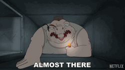 Almost There Glenn Dolphman Animation GIF
