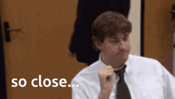 Almost There Jim Halpert The Office GIF
