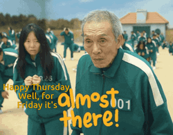 Almost There O Yeong Su Squid Game GIF