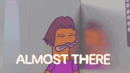 Almost There Shremp Shocked Reaction Wide Eyes GIF