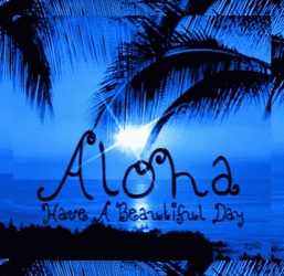 Aloha Friday Blue Sky GIF