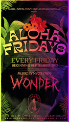 Aloha Friday Club Poster GIF
