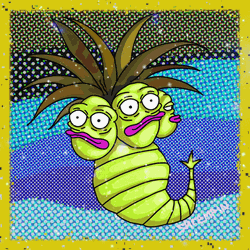 Alolan Exeggutor Pokemon Card GIF