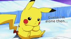 Alone Sad Pikachu Pokemon GIF
