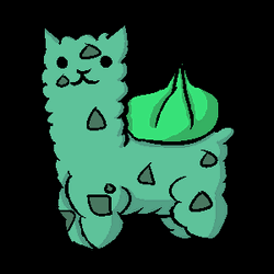 Alpaca Different Costumes GIF
