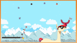 Alpaca Game Walking GIF