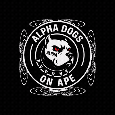 Alpha Dogs On Ape Stickers GIF